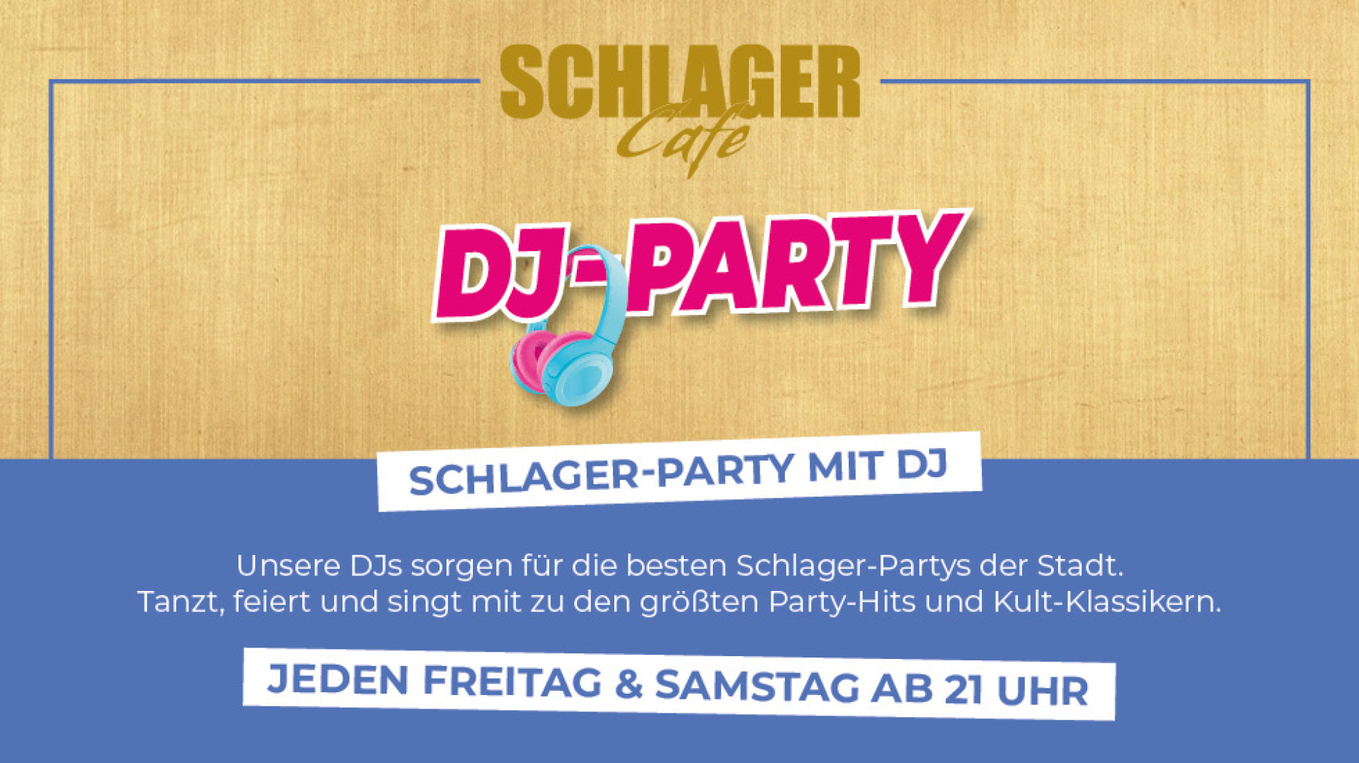 Schlager Cafe DJ-PARTY