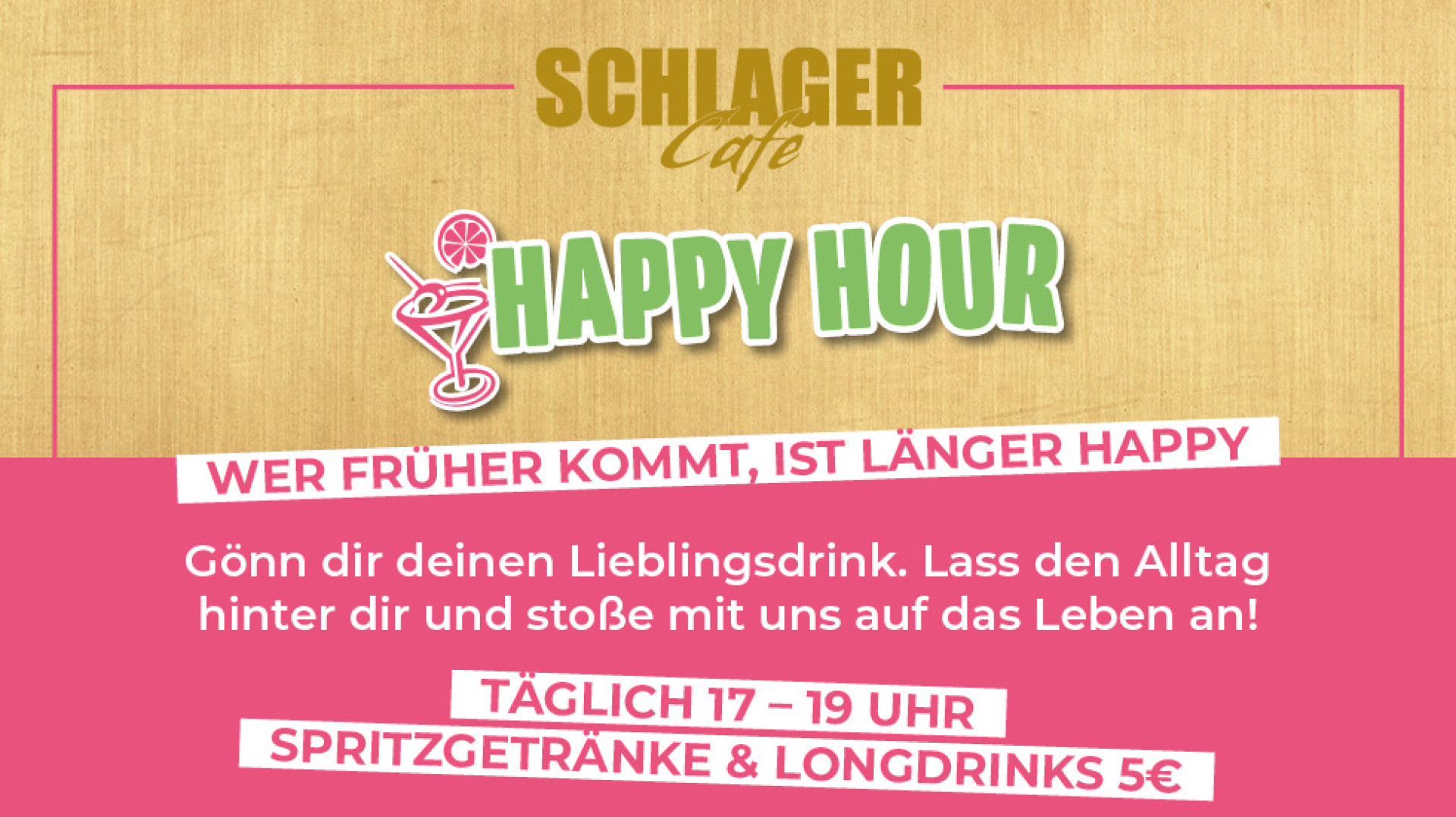 Schlager Cafe HAPPY HOUR