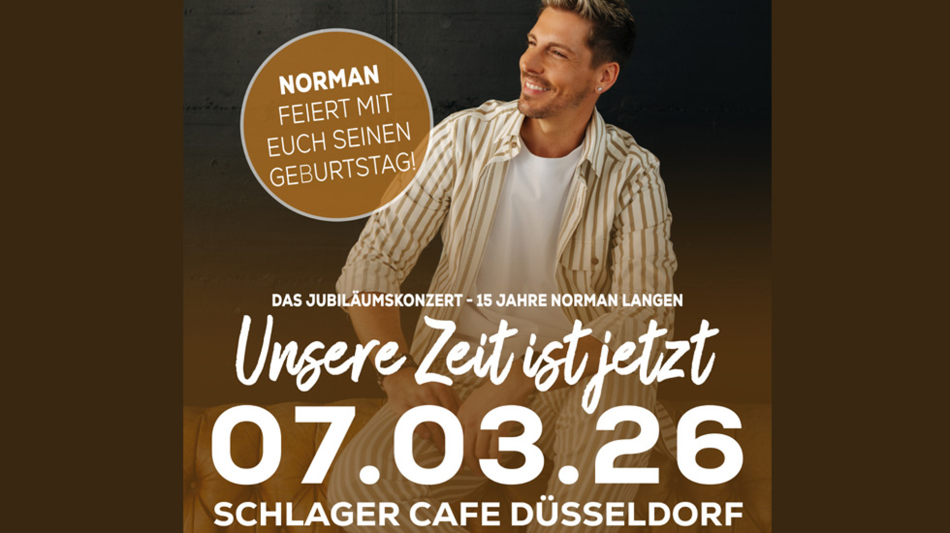 "15 JAHRE NORMAN LANGEN" Jubiläumskonzert