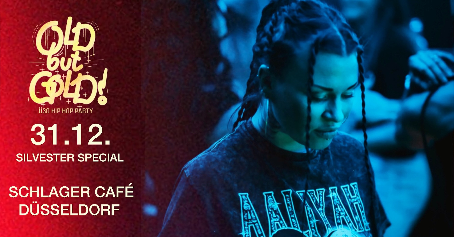 "Old but Gold" Ü30 Hip Hop Silvester Special