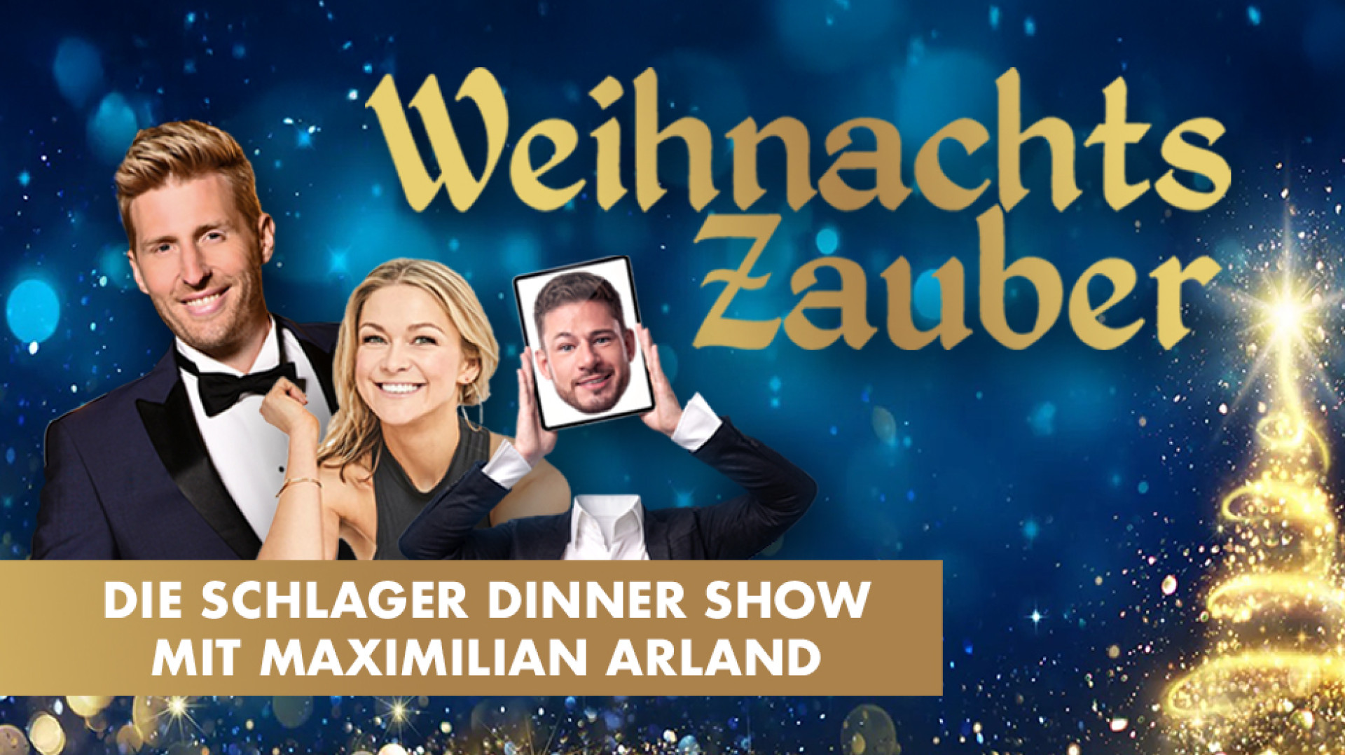 "Weihnachts- zauber" Schlager Dinner-Show