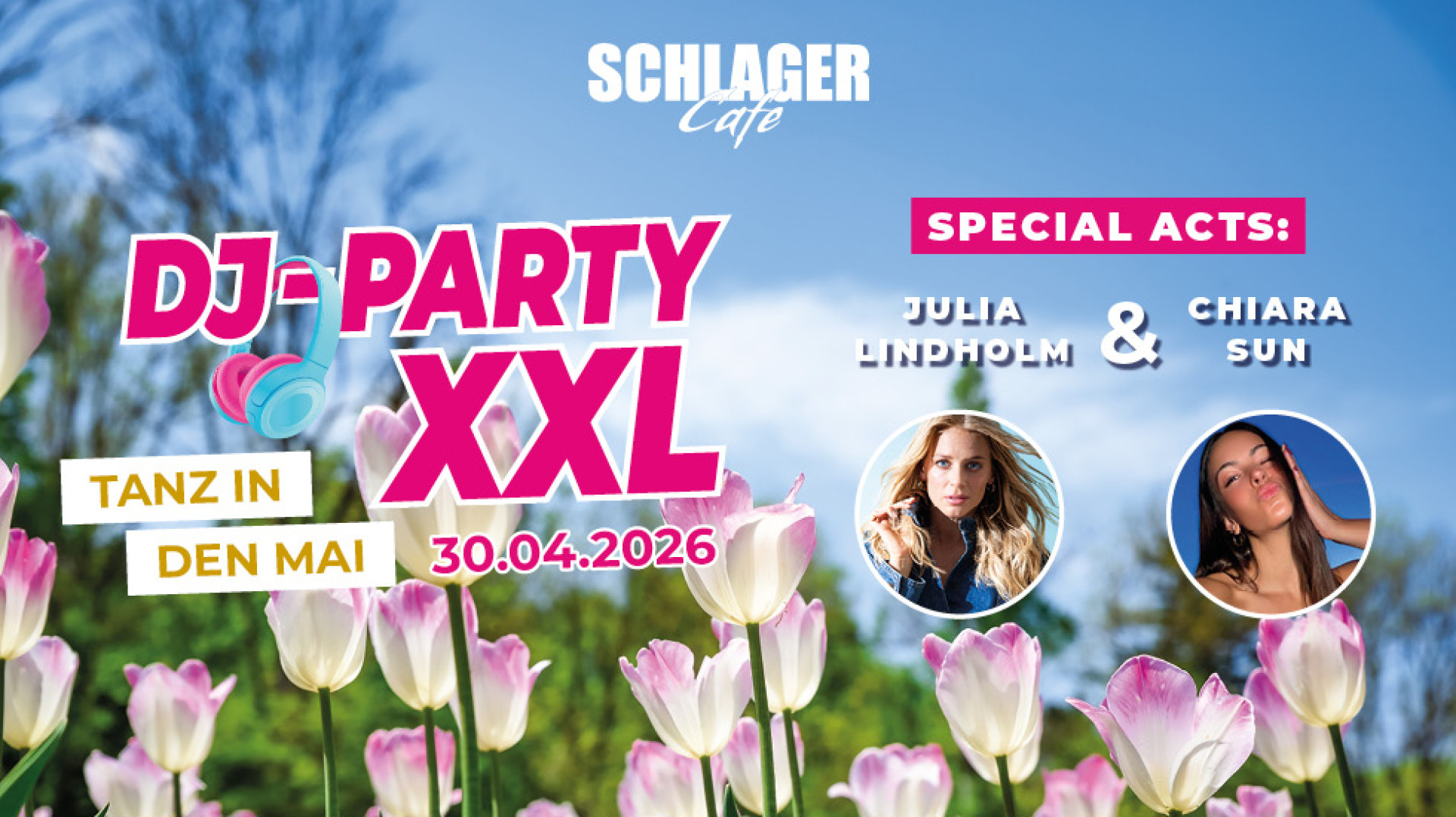 DJ-Party XXL Spezial &bdquo;Tanz in den Mai&ldquo;